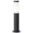 Brilliant Dody Dissuasore Lampada da terra Metallo Plastica Nero | 120mm - IP44 - Esterni - Adatto per 1x E27
